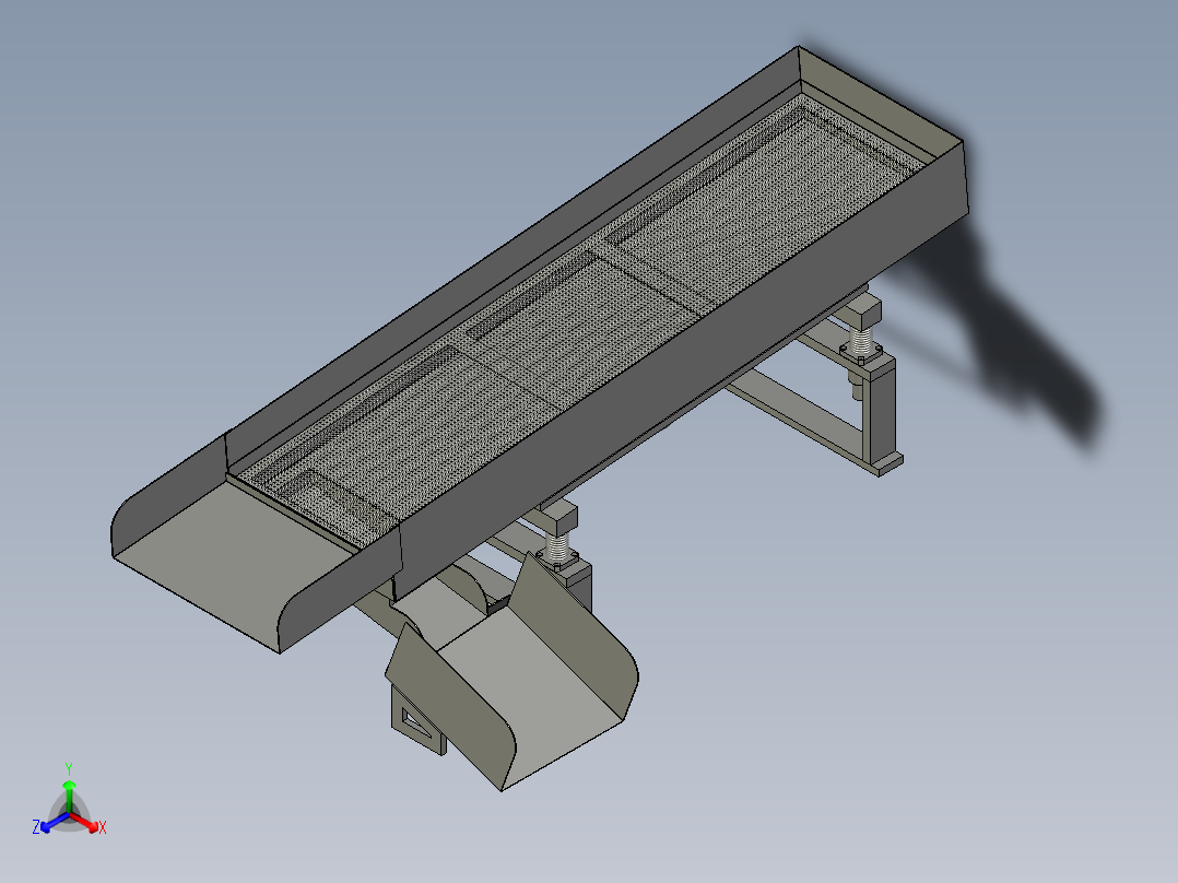CY-A001振动筛主视图