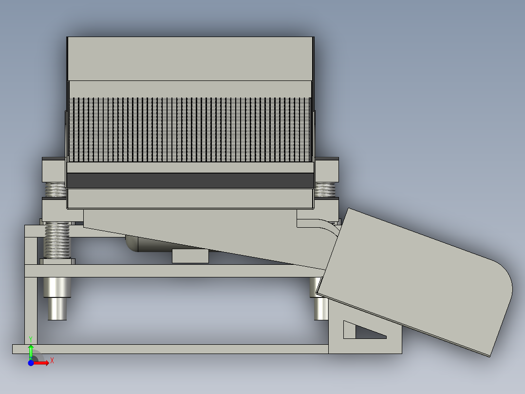 CY-A001振动筛前视图