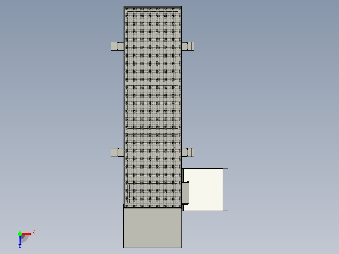 CY-A001振动筛俯视图
