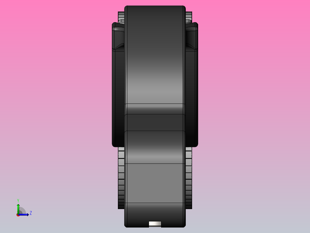 水平尺水平器左视图