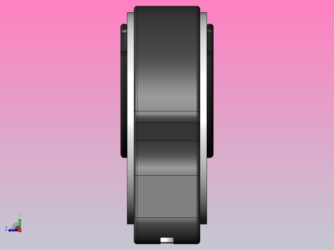 水平尺水平器右视图