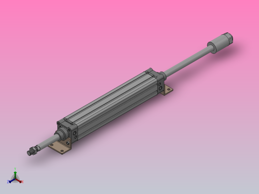 SEJ双轴复动行程可调型气缸SEJ 50×300-50-S