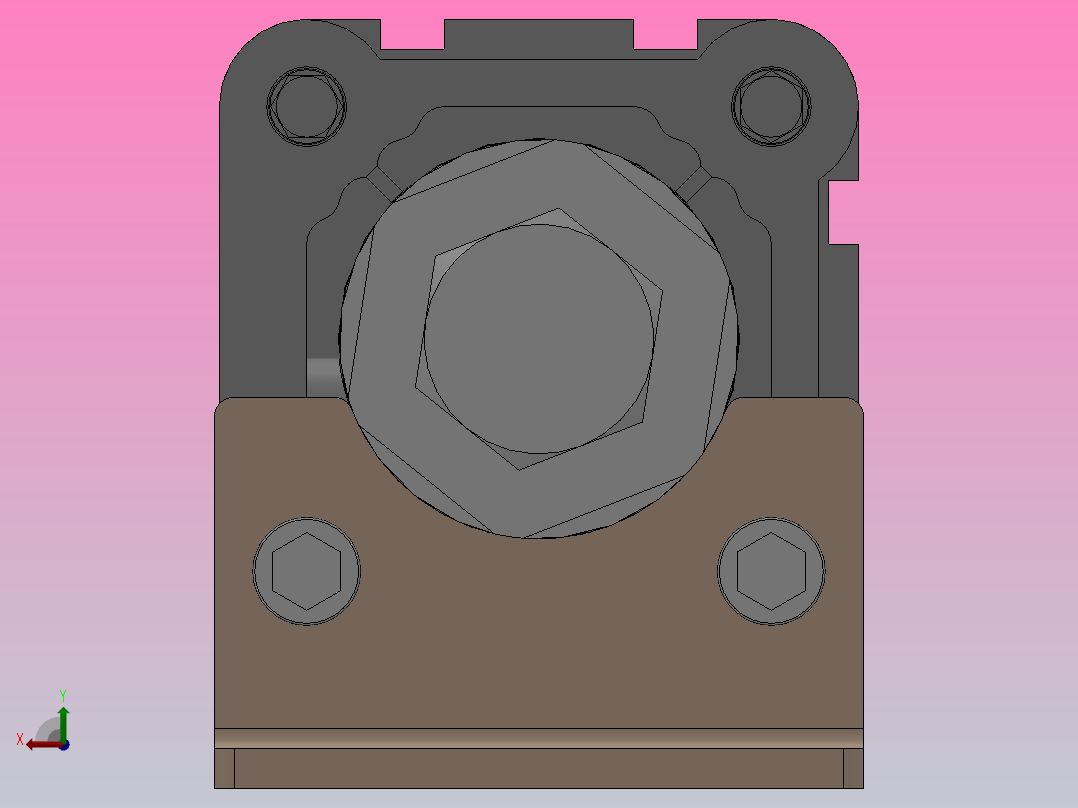 SEJ双轴复动行程可调型气缸SEJ 50×300-50-S后视图