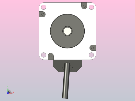 步进电机开环MP3-60H088-F36前视缩略图