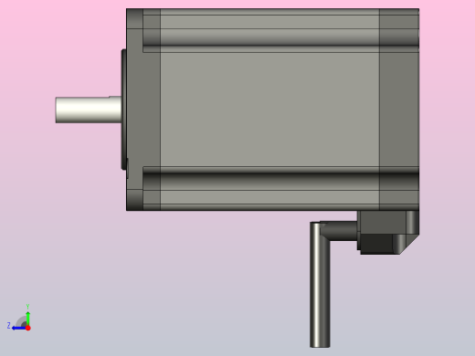 步进电机开环MP3-60H088-F36右视缩略图