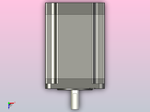 步进电机开环MP3-60H088-F36俯视缩略图