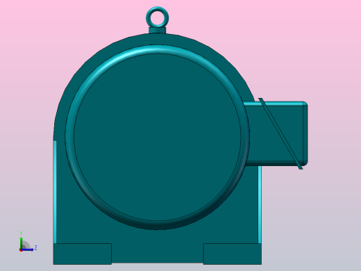 AMH卧式减速电机[AMH-125-0.25-11-30]左视缩略图