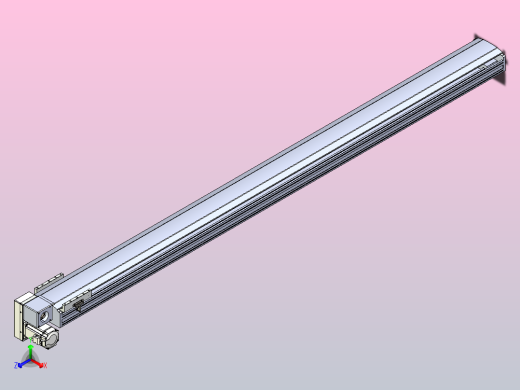 皮带直线轴半封闭可选导轨TPA-HNB-175D-140-L2300-LP-Y-P75-N3