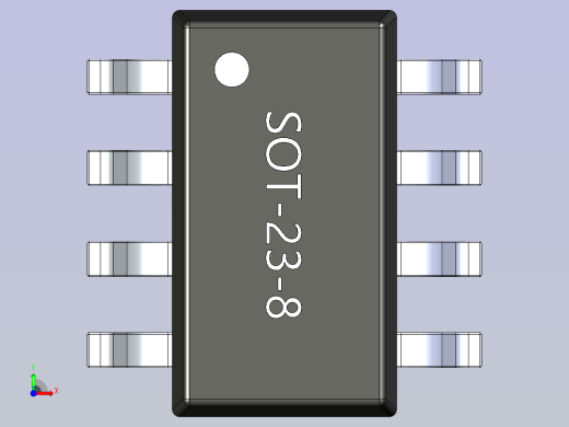 A0004510-MSOP，QFN，TSOT，MCLP，UFQFN，VQFN，WQFN，FUSE，LFCSP，VDFN电器元件前视缩略图