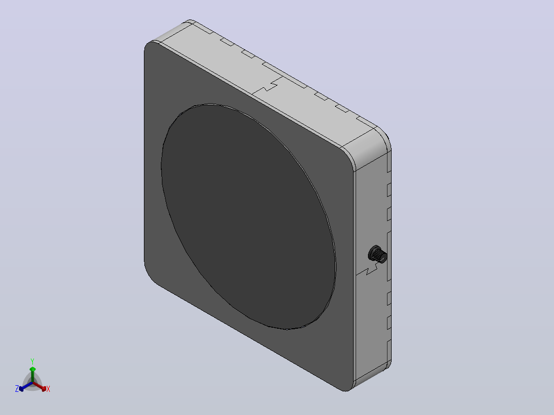 转盘DIY D250mm正等轴测图