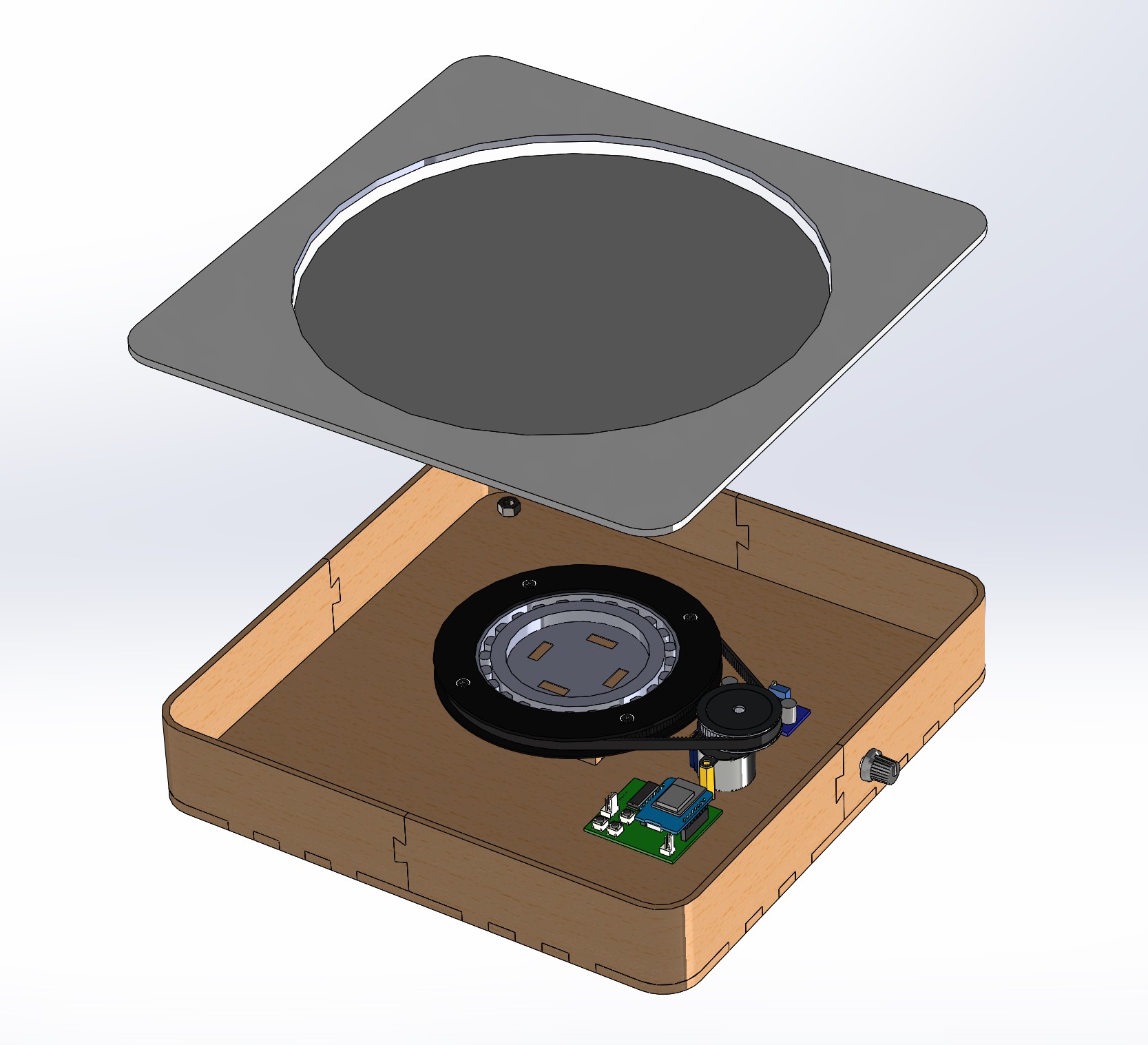 转盘DIY D250mm
