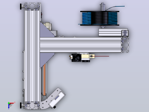 adziaki-3D打印机俯视缩略图