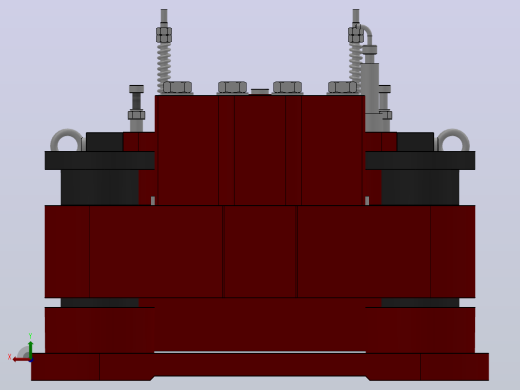 SBD130-E系列液压盘式制动器_SBD130-E-1000×40-RL.WL.1.J后视缩略图