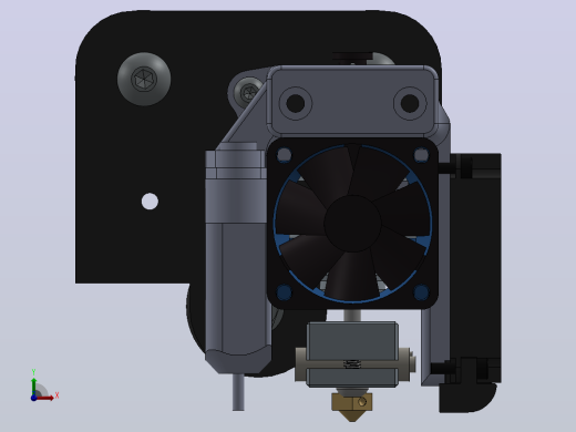 带BLtouch升级的Ender 3 e3d V6前视缩略图