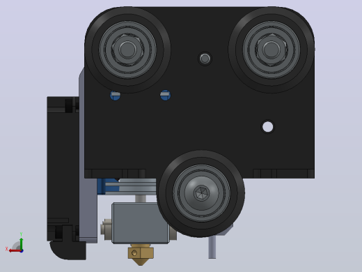 带BLtouch升级的Ender 3 e3d V6后视缩略图