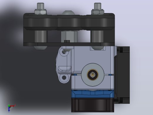 带BLtouch升级的Ender 3 e3d V6俯视缩略图