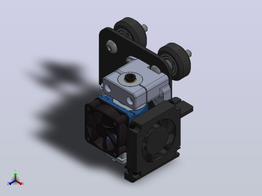 带BLtouch升级的Ender 3 e3d V6正等轴测缩略图