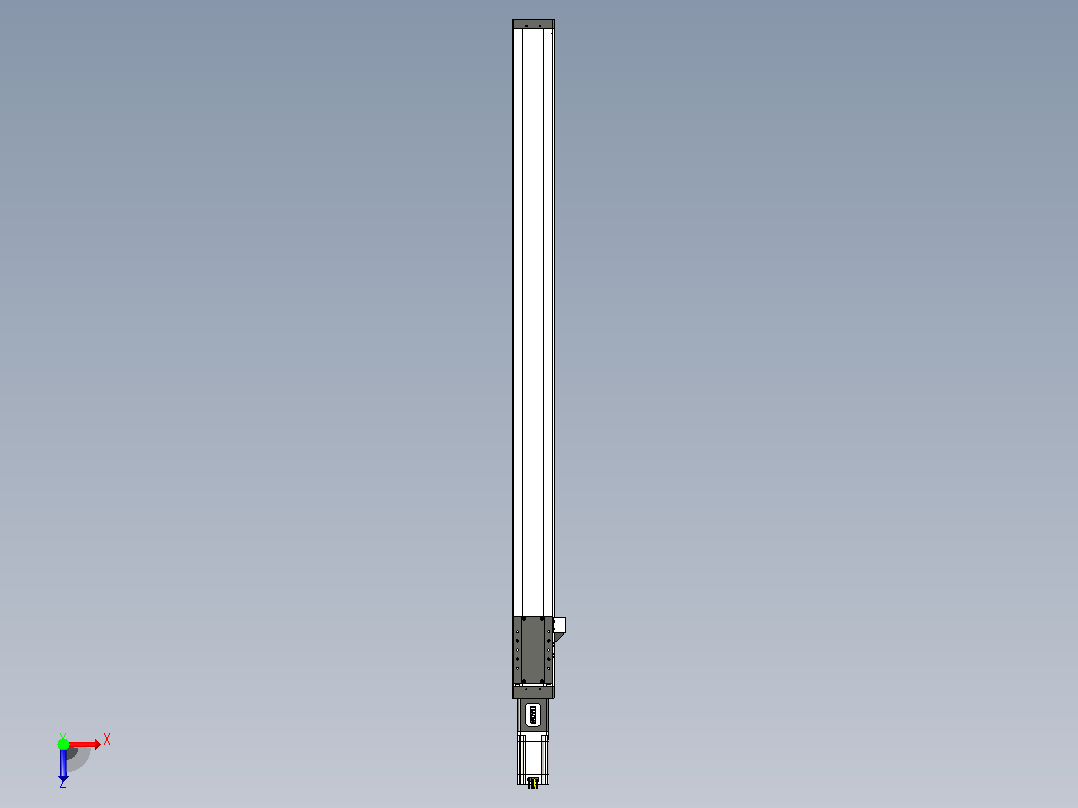 FSL80 直线模组[FSL80-E1100-10C7-BC-B57]俯视图
