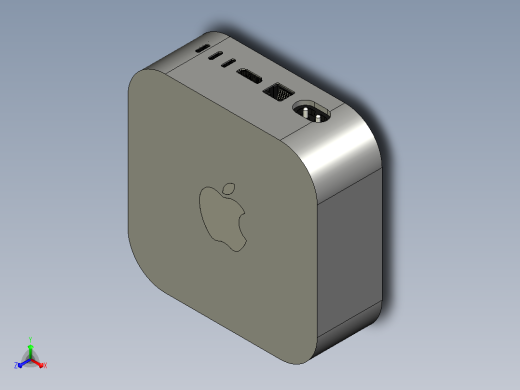 苹果mac mini  正等轴测缩略图