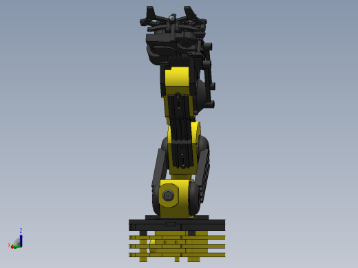 Steren机械臂模型3D图纸 Solidworks设计 附STEP前视缩略图