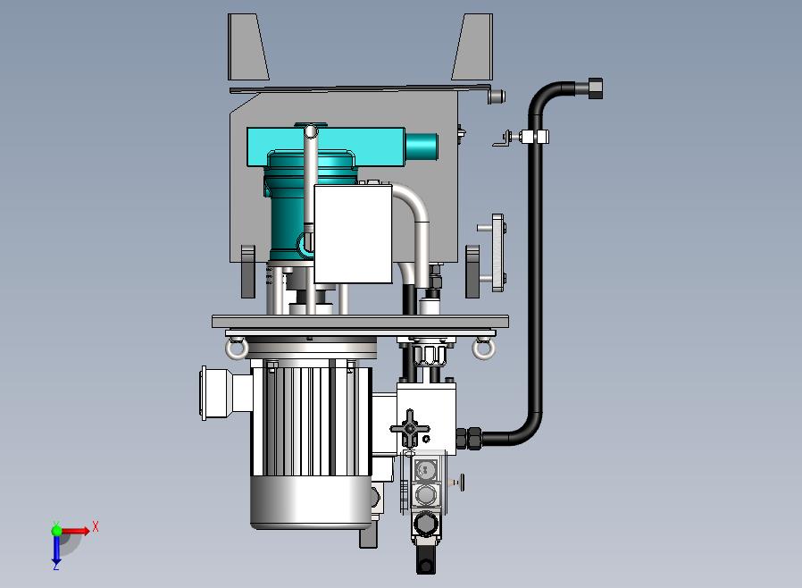 A31-压机液压站俯视图