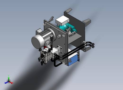A31-压机液压站正等轴测缩略图