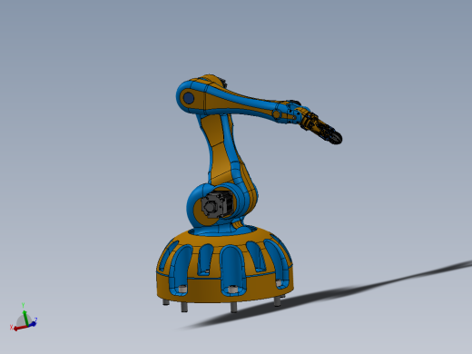 抓手机械臂 robotic-arm-printable-3d SW