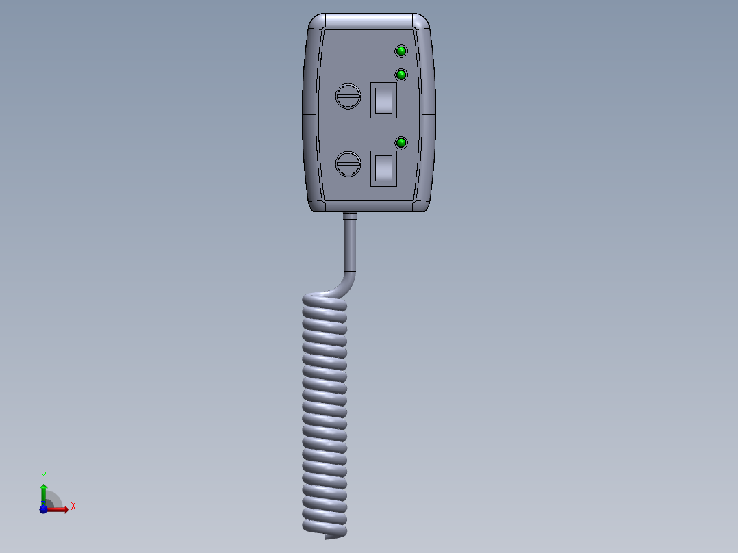 手控制器设计前视图