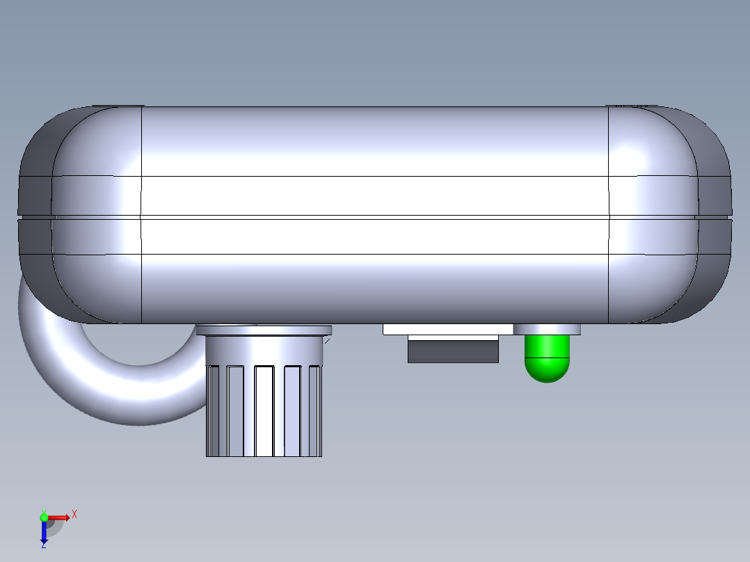 手控制器设计俯视图