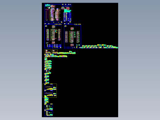 提升机（完整出图版)往复式垂直输送机