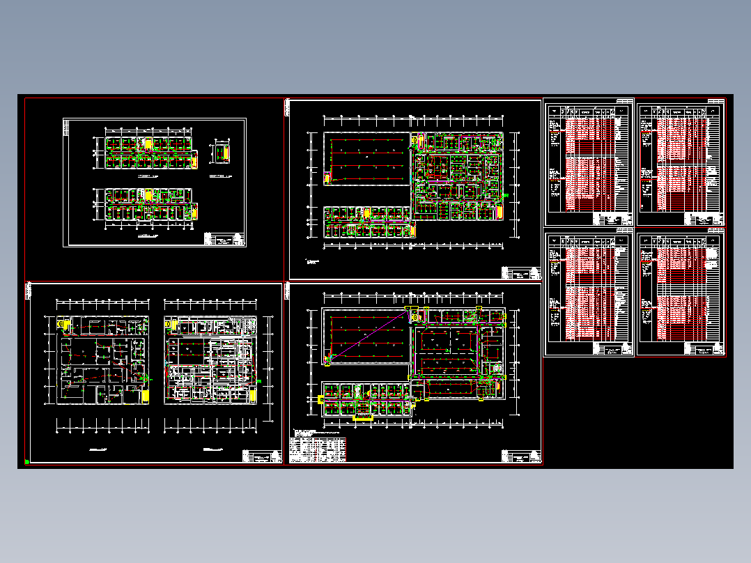 制药车间照明系统设计方案及施工全套CAD纸