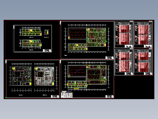 制药车间照明系统设计方案及施工全套CAD纸