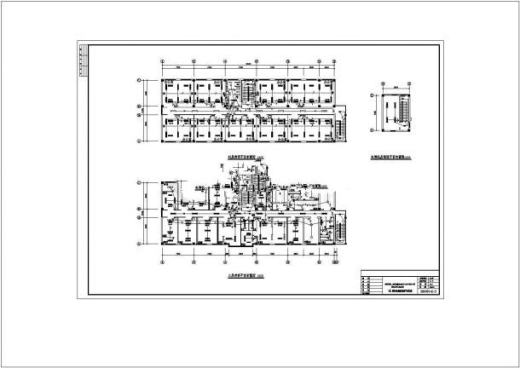 制药车间照明系统设计方案及施工全套CAD纸缩略图