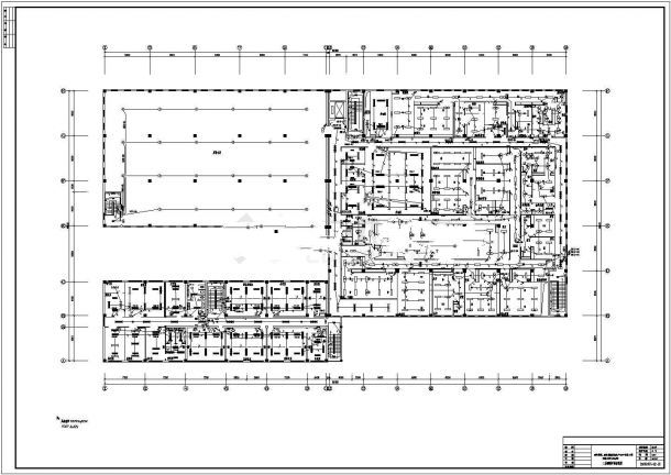 制药车间照明系统设计方案及施工全套CAD纸