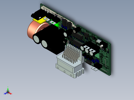 电路板（电子元器件模板