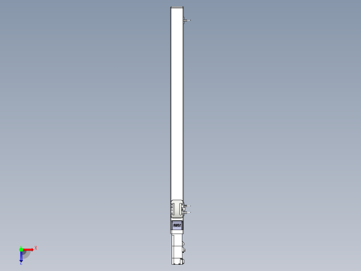 Toyo东佑达直线模组-ETH5M-BC-750-M10B俯视缩略图