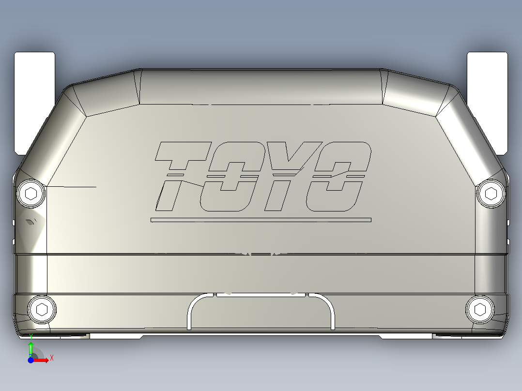 Toyo东佑达直线模组-ETH14-200-M+煞車-A2-滑座反前视图