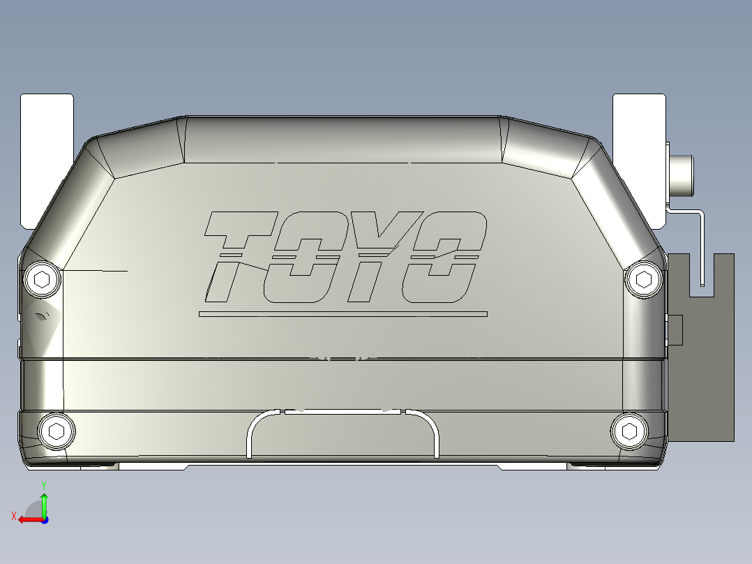 Toyo东佑达直线模组-ETH14-750-M后视图