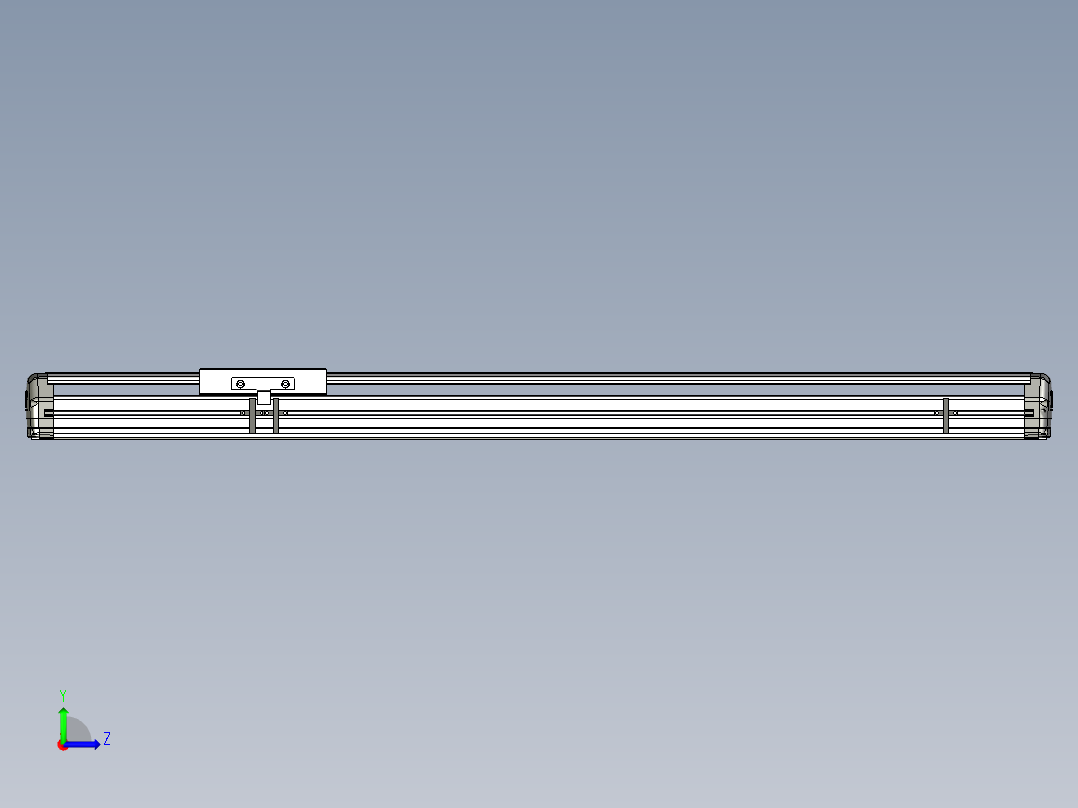Toyo东佑达直线模组-ETH14-750-M左视图