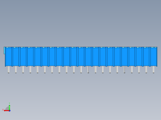 DEGSON DG302 系列 5.0 接线端子-DG302-5.0-21P-12-00AH后视缩略图