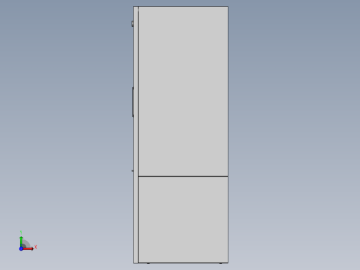 新型环保型通风柜三维SW前视缩略图