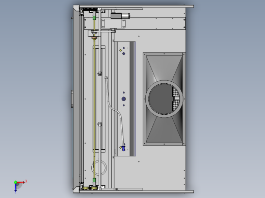 新型环保型通风柜三维SW俯视缩略图