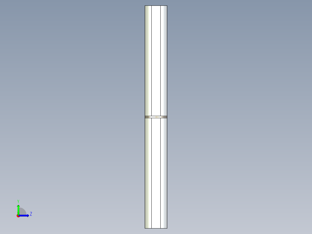 型材-BR 30X30 INTERNAL HINGE BR095AI30左视图