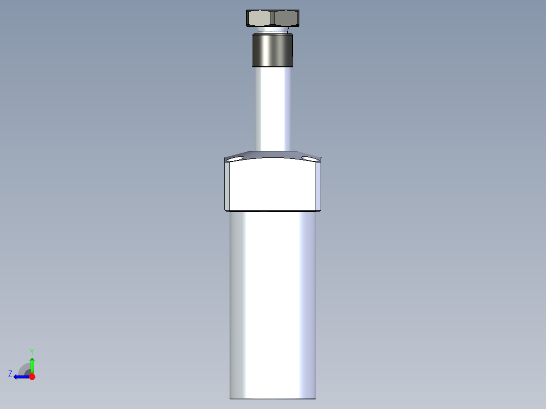 KOSMEKLHA0360-SL-Q25_R01多系列多零件图纸模型右视图