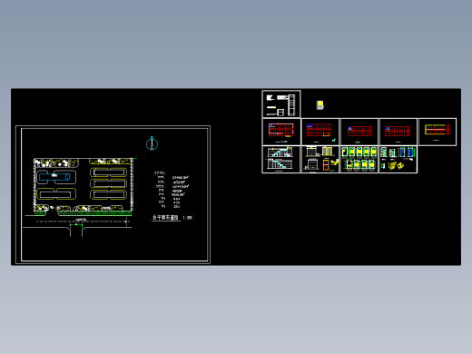 6244.52平米，局部五层辅助教学楼（计算书、建筑、结构图）