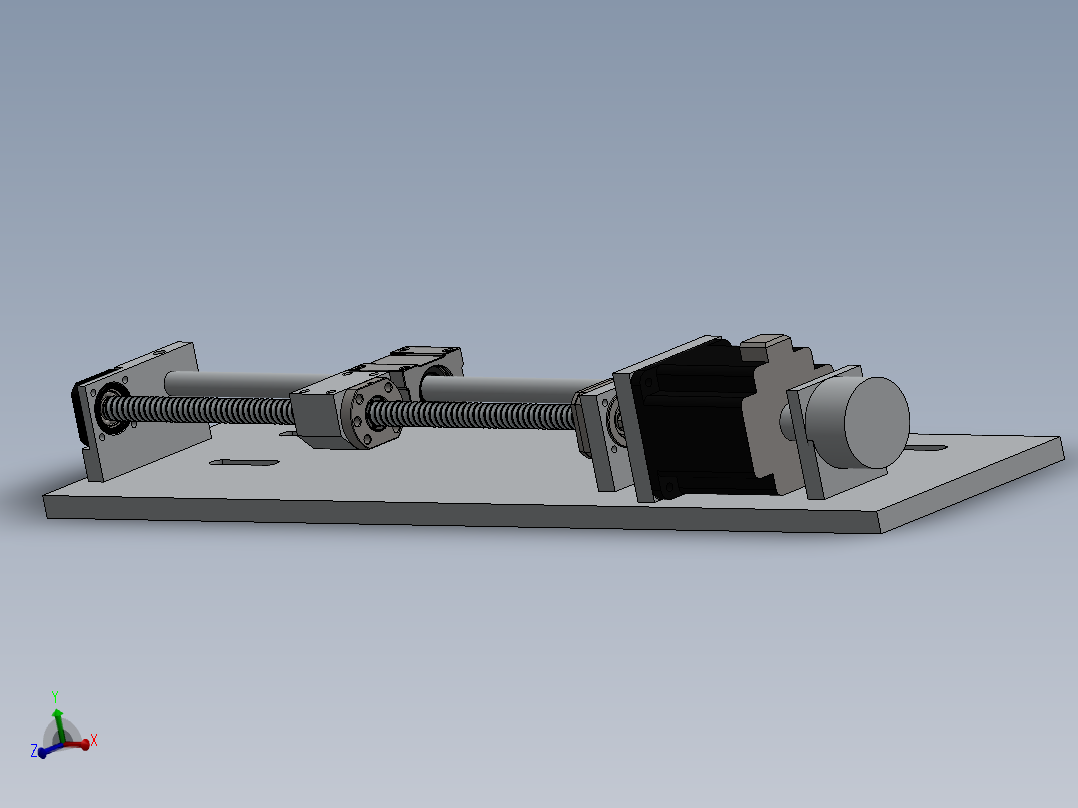 步进电机丝杠传动