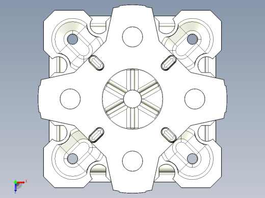 铺地板用的piedestal俯视缩略图