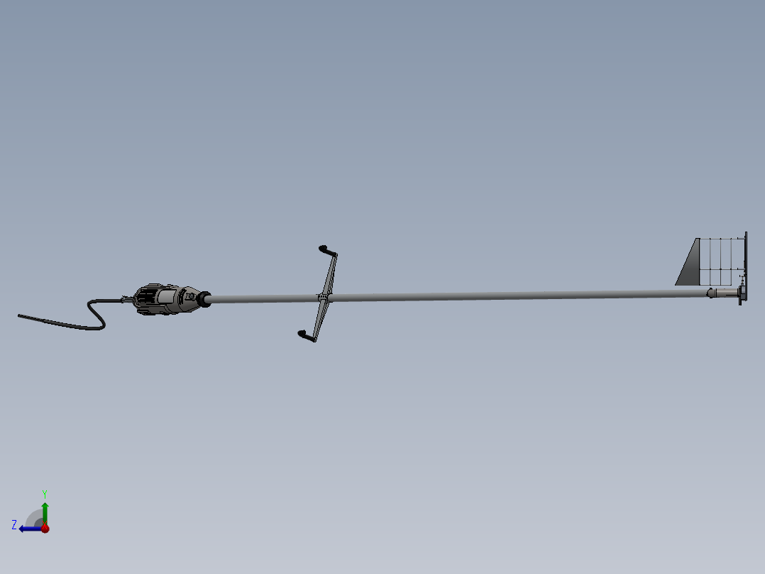 刷子修剪器（镰刀右视图