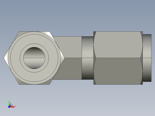 卡套式工业通用硬管接头6_ebu-s前视缩略图