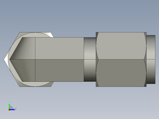 卡套式工业通用硬管接头6_ebu-s左视缩略图
